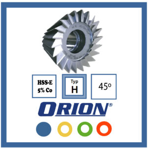 DIN 842 ANGULAR 45º HSS